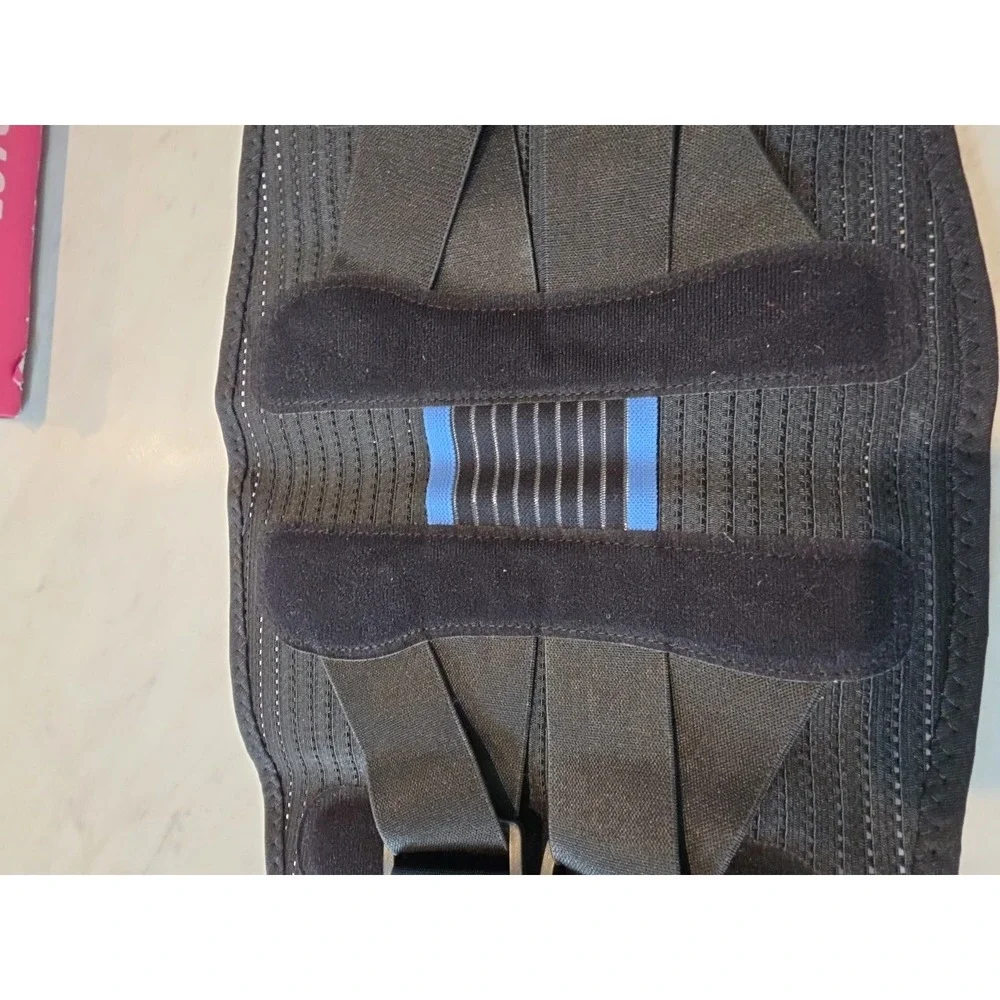 Fit Geno 2 In 1 Back Brace And Posture Corrector Size Medium Black.    0118